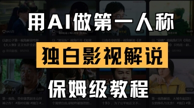 用AI做第一人称独白影视解说,手把手教学,保姆级教程-十年资源网