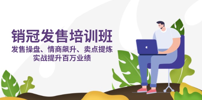(14203期)销冠 发售培训班:发售 操盘+情商 飙升+卖点 提炼,实战提升百万业绩-十年资源网